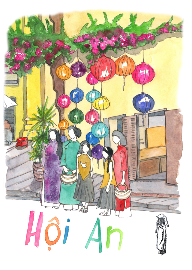 Carte Rues d&#039;Hoi An