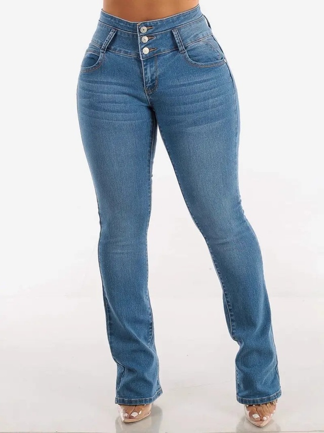 Women's Sculpting Kick-Flare Jeans