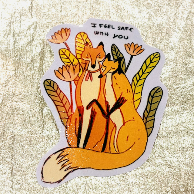 I FEEL SAFE WITH YOU 