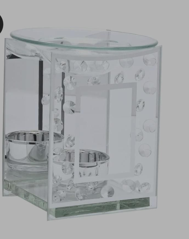 Diamanté scattered Glass burner 