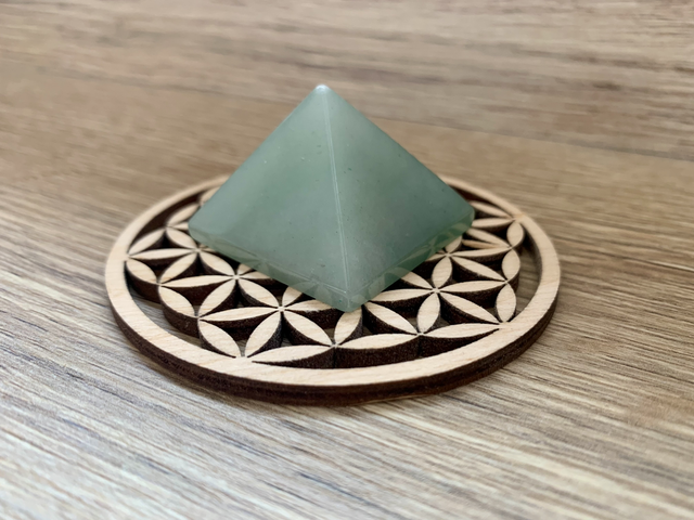 Pyramide Aventurine Verte