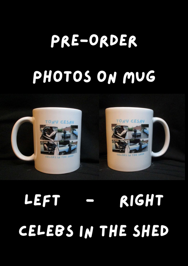 Tony Cesay White Mug (ABA Champion Boxer) #B PRE-ORDER BUY NOW