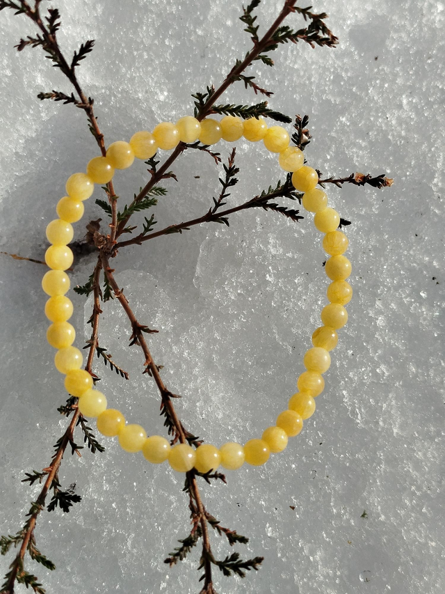 Bracelet Calcite orange 