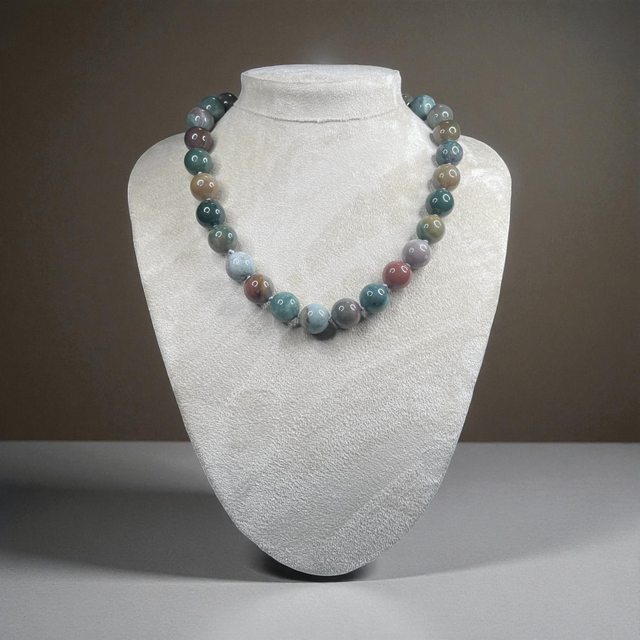 Indian agate necklace
