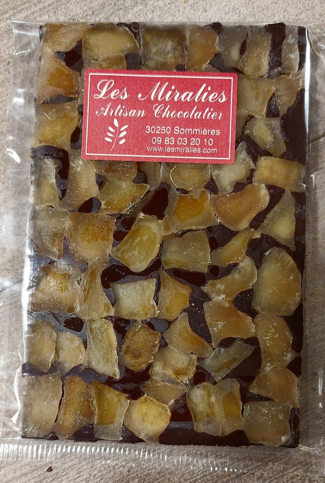 Tablette au gingembre confit