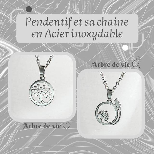 Pendentif S - Thème &quot;Equilibre&quot;