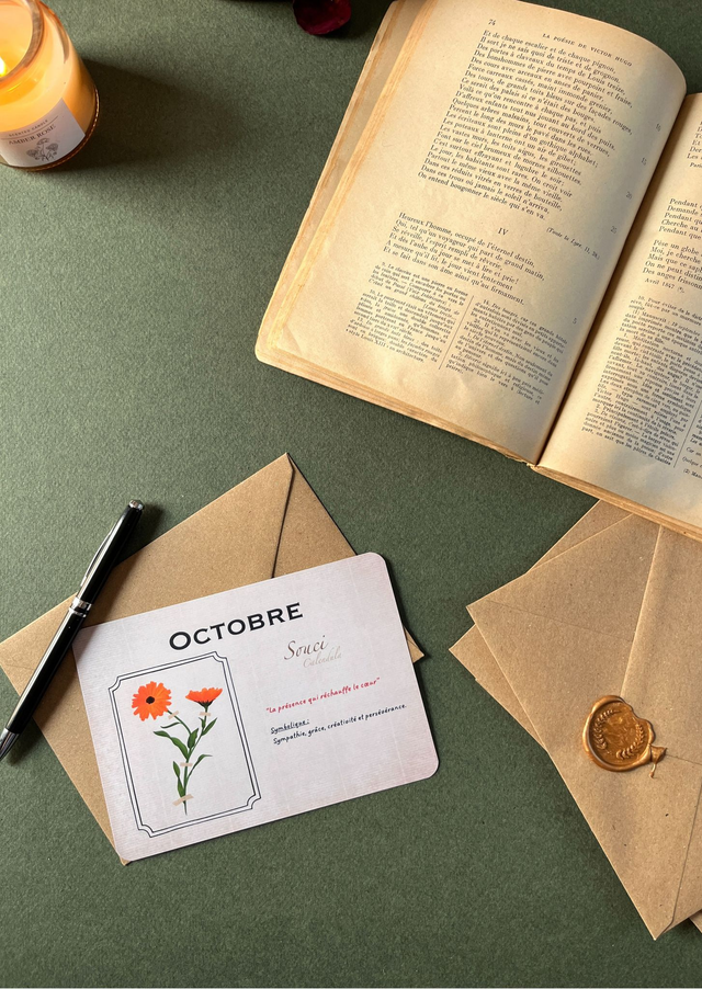 Carte 10. Octobre, le Souci