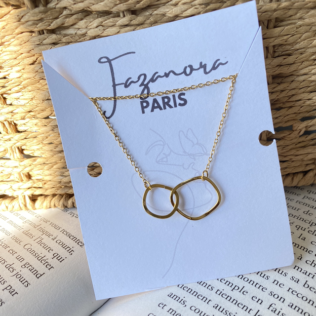 Collier Anneaux Éternels