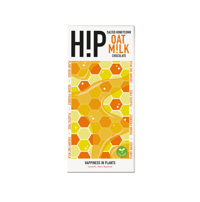 H!P Salted Honeycomb Chocolate 70g