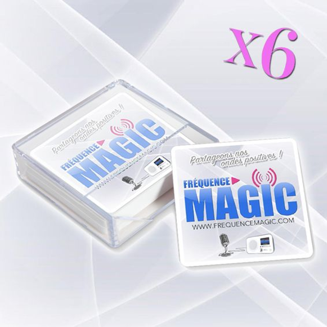 DESSOUS DE VERRE CARRES X6