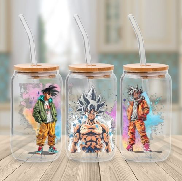 Canette en verre - Dragon Ball Z 