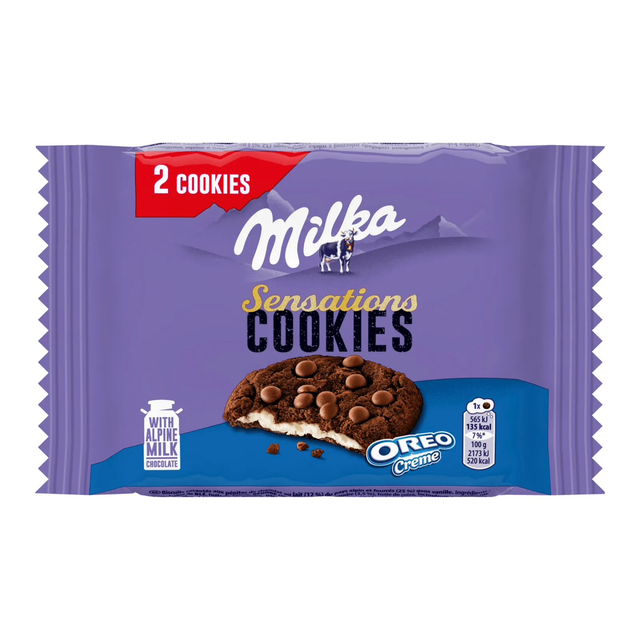Milka Sensations Oreo Single 62gr
