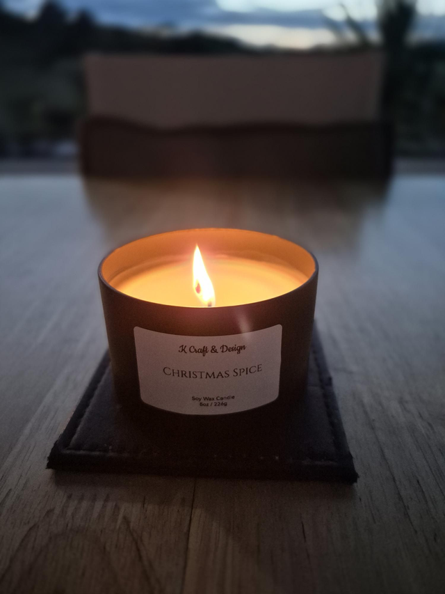 Christmas Spice 8oz Soy Candle Wax