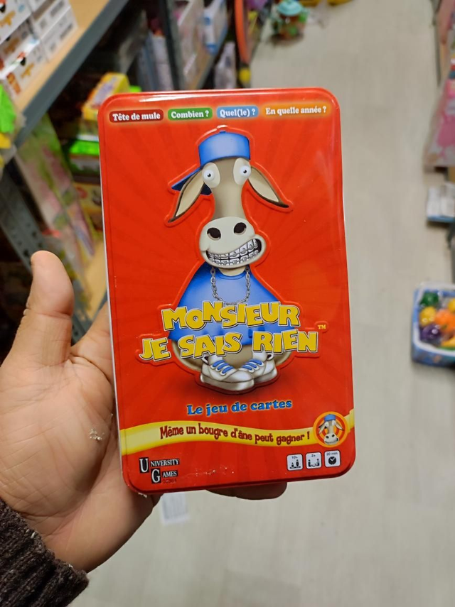 MONSIEUR JE NE SAIS RIEN