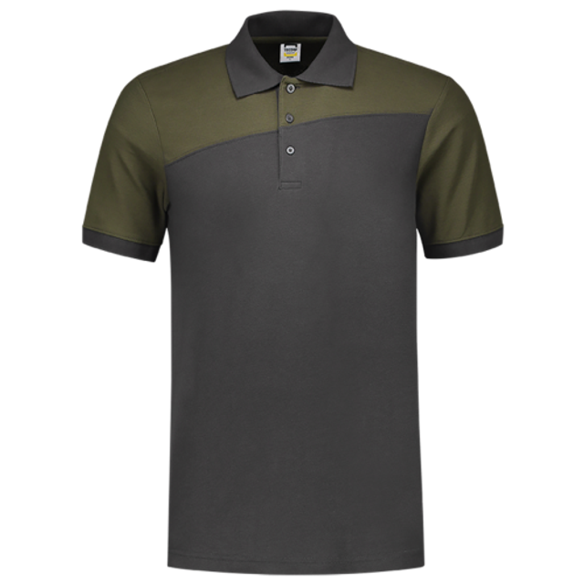 Poloshirt bicolor naden