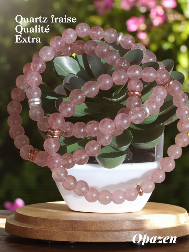 Bracelets Quart fraise extra 
