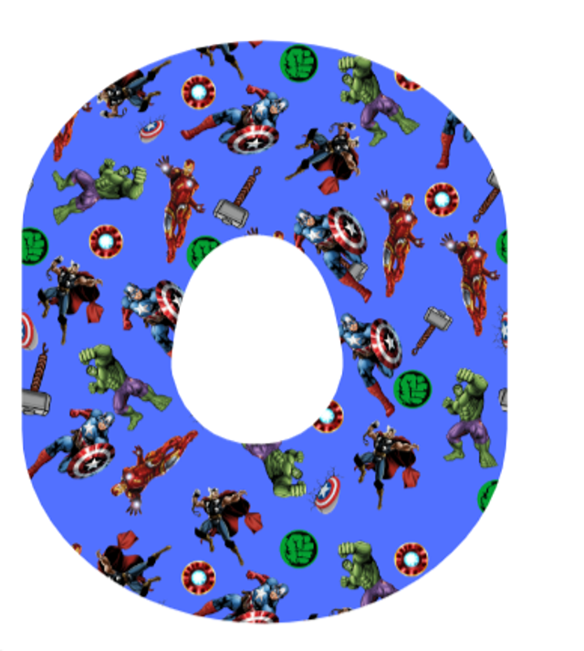 Avengers Blue Over patch G7