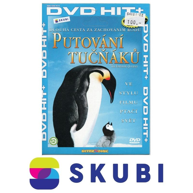 DVD Putování tučňáků / La Marche de l'empereur - česky, francouzsky, maďarsky