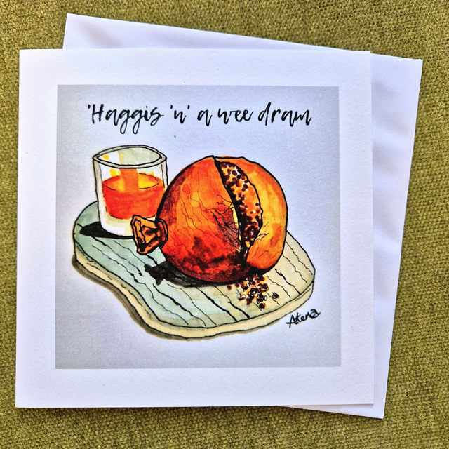 Haggis 'n' a wee dram