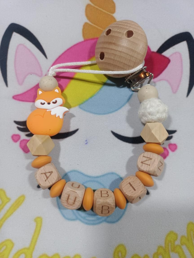 Attache tétine Renard 