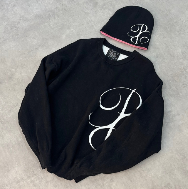 Purple Place Black 96 Knitwear