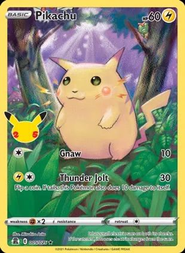 Pikachu - 5/25 (Celebrations)