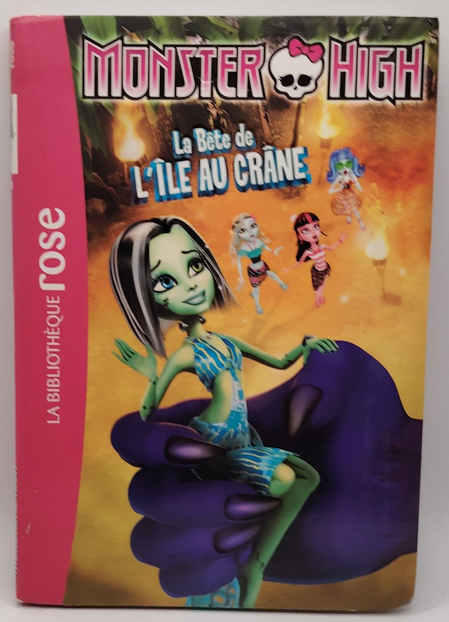 Monster High : Tome 10 : La Bête de l'Ile au crâne