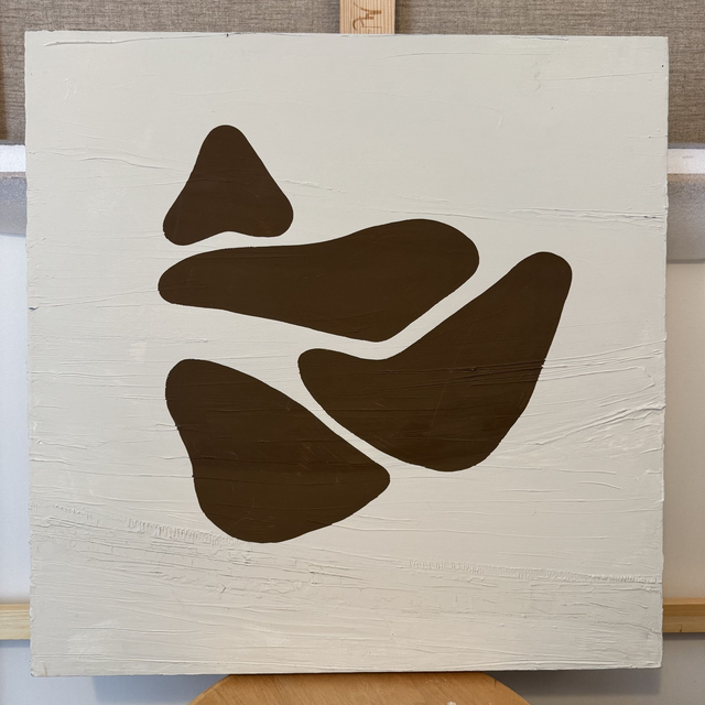 Peinture sur châssis entoilé 