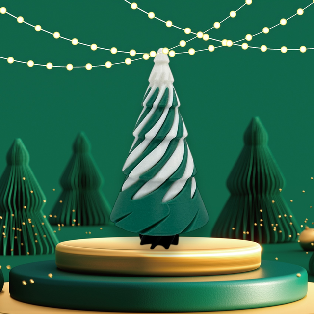 Fidget Christmas Tree Green