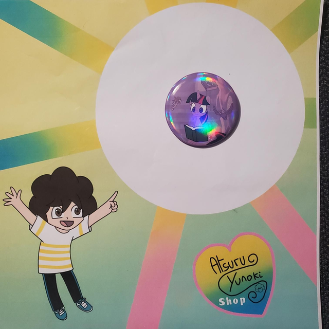 Twilight Sparkle / Rainbow Badges / Serie 10 / My Little Pony / (Design by Atsuru_Yunoki (me) )