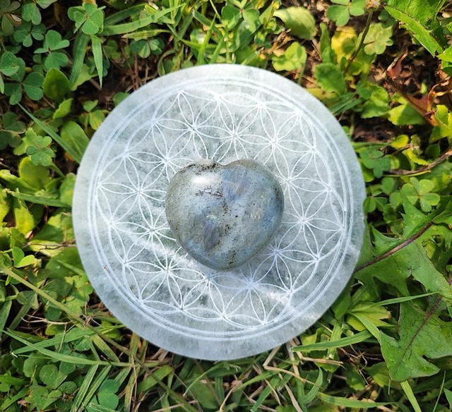 Coeur labradorite A+