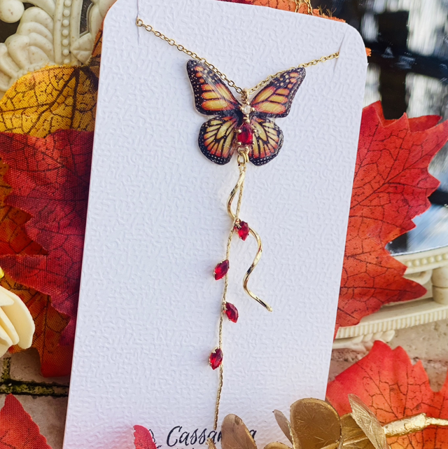 Rouge d’amour, collier 