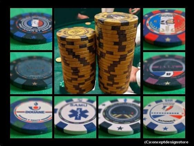 Coin's jeton de poker