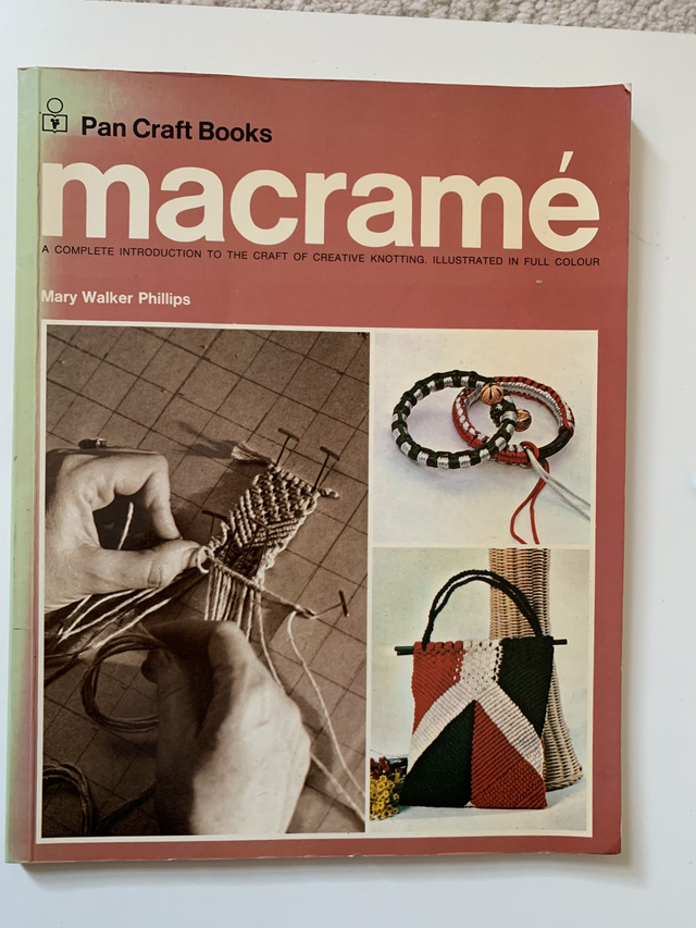 Macrame Pan Craft Books By Mary Walker Phillips
