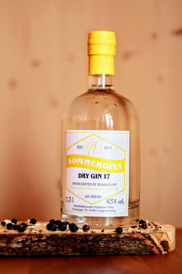 Sommergfui Dry Gin 43% vol.