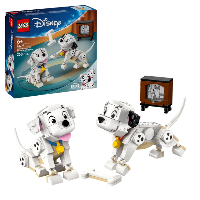 LEGO 43271 Disney Die Welpen Lucky und Penny aus 101 Dalmatiner