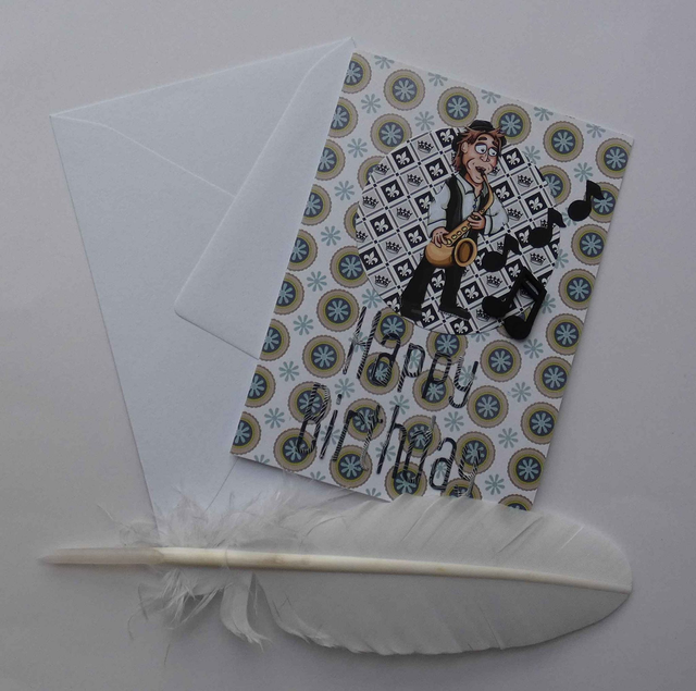 Des notes de musique pour un anniversaire