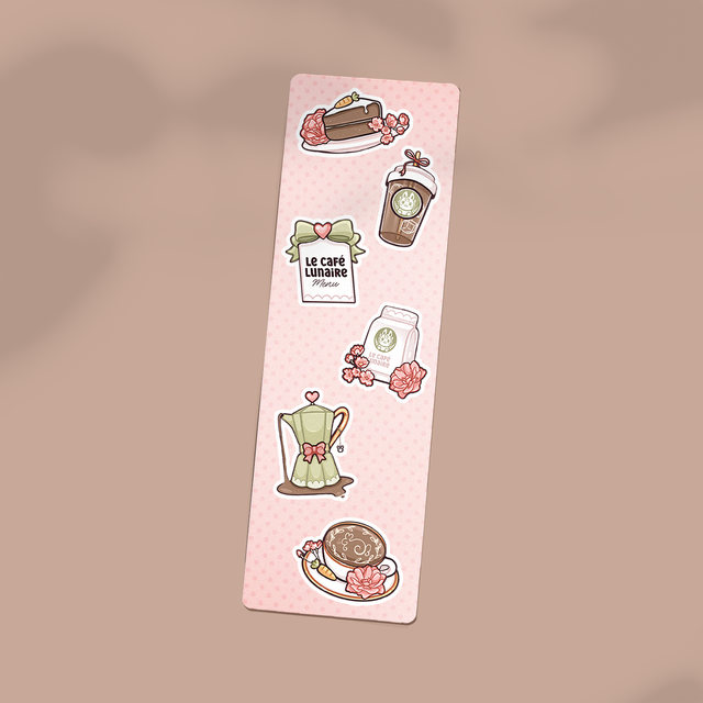 🆕 Marque-pages LE CAFÉ LUNAIRE
