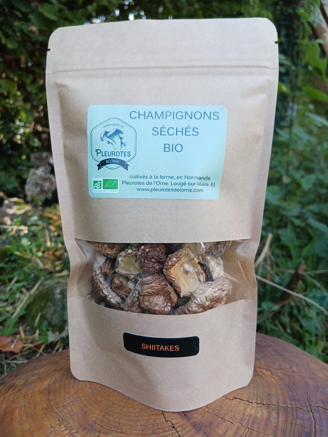 Sachet de Shiitakés séchés Bio