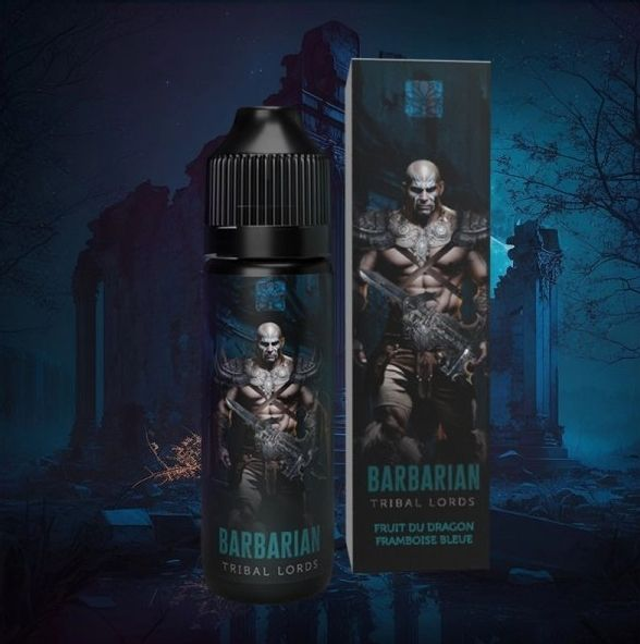 Barbarian (Fruit Du Dragon/Framboise Bleue) 0mg 50ml - Tribal Lords by Tribal Force