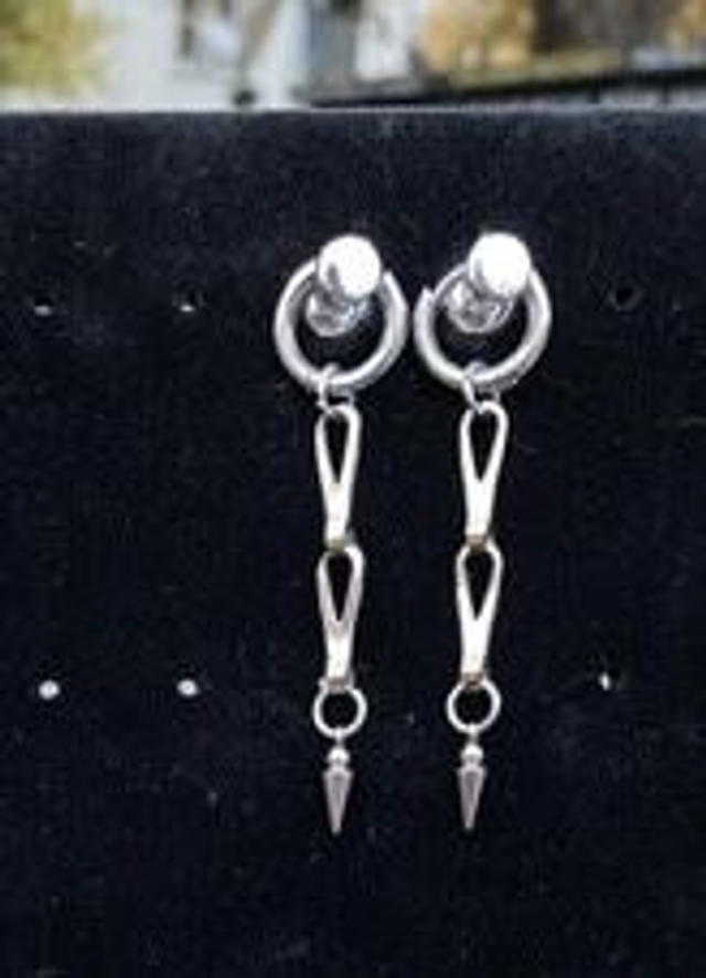 1616010 Ohrringe Edelstahl klein (stainless steel)