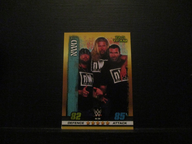 NWO - Tag Team Slam Attax 10th Edition Original Trading Card #330