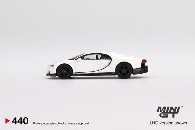 MGT00440 Mini GT 1/64 Bugatti Chiron Super Sport White (LHD)