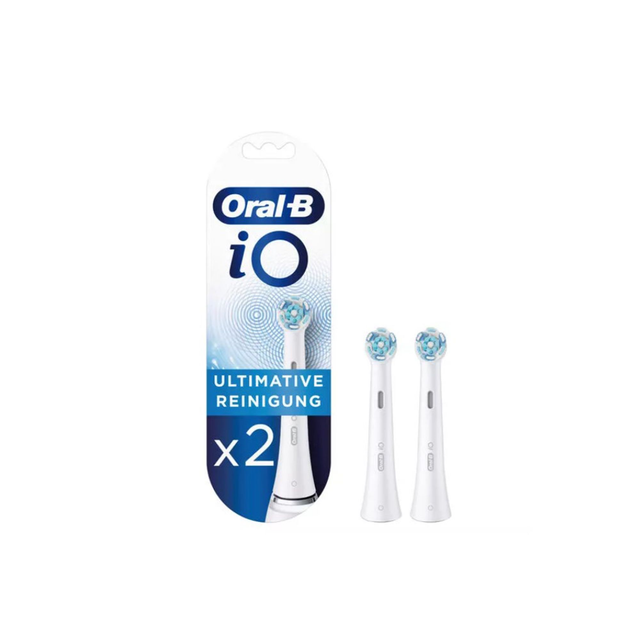 ORAL-B iO Tête de brosse Ultimate Clean blanche