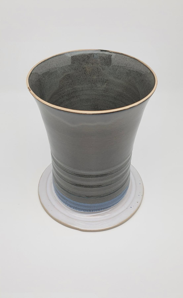 Vase Bleu Gris