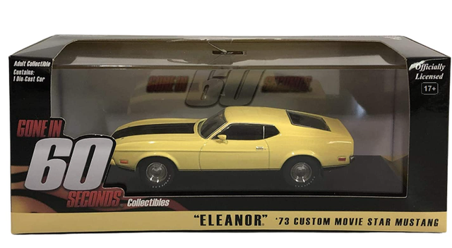 Ford Mustang Mach I 1973 Eleanor Gone in 60 Seconds Greenlight 1:43