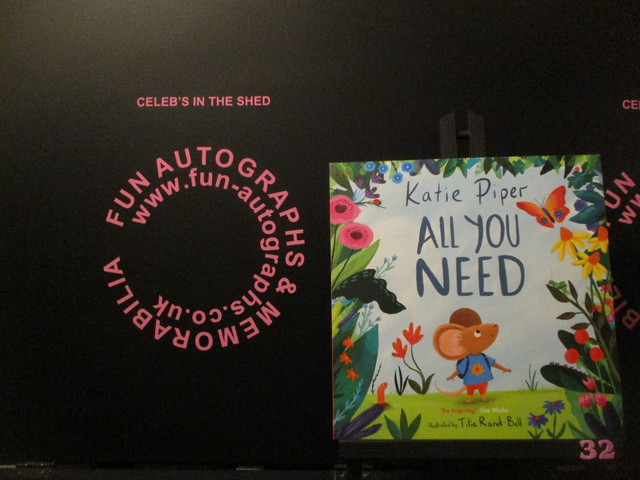 Katie Piper 'All You Need' Authentic Autographed Paperback Book (32)