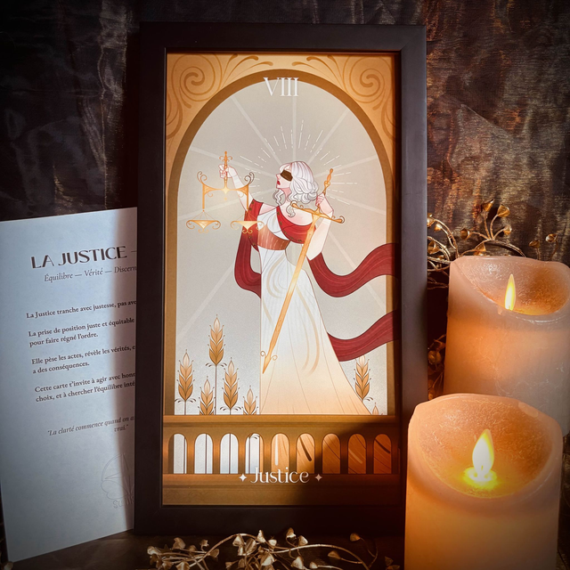 Tarot XL : 08 - La Justice