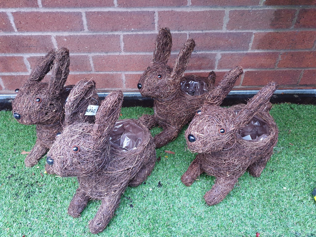 Salim Rabbit Indoor Planter - Brown