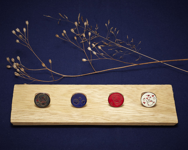 Bague Horizon en émail